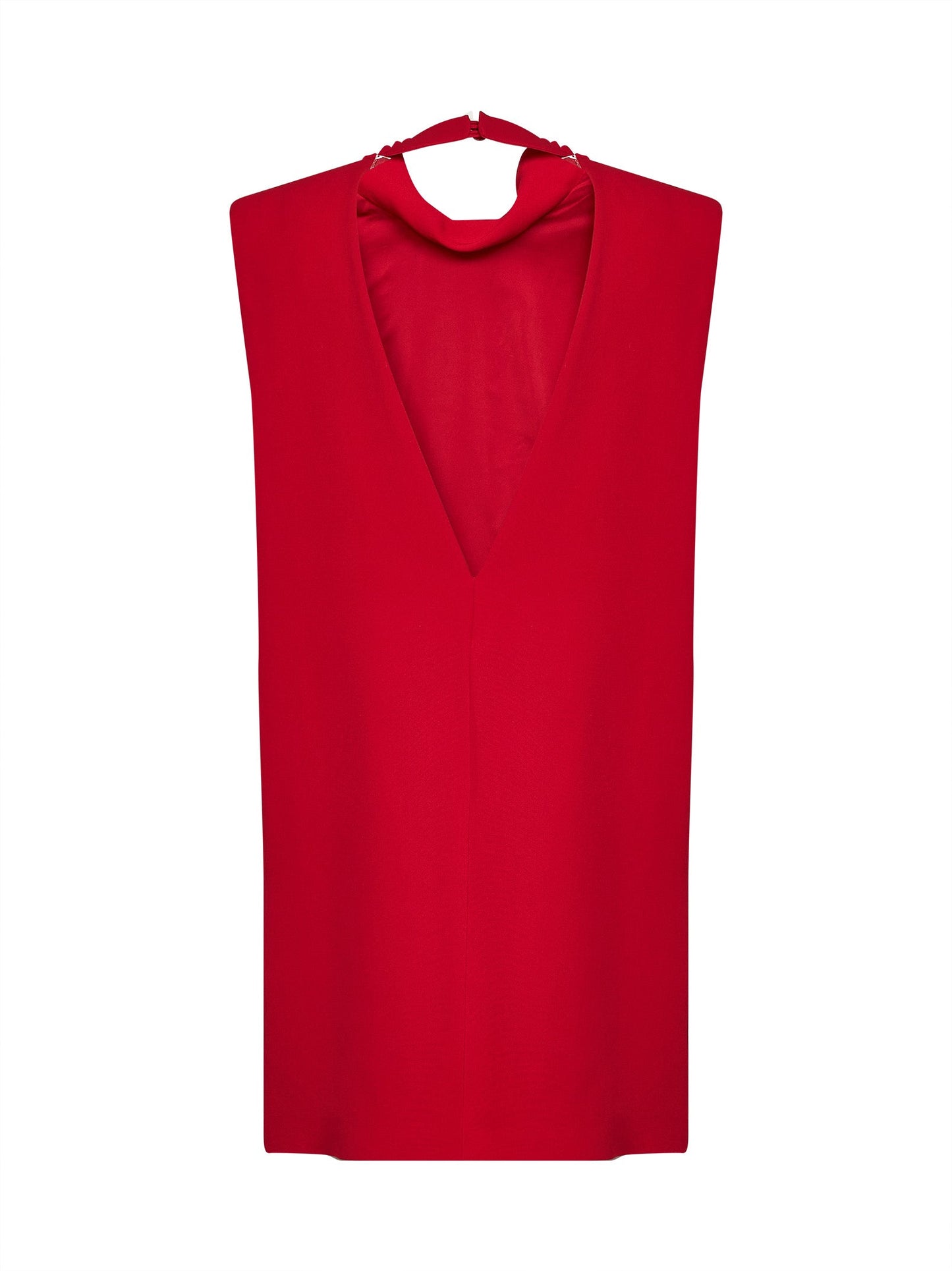 Valentino Women Red Cady Couture Mini Dress VALENTINO