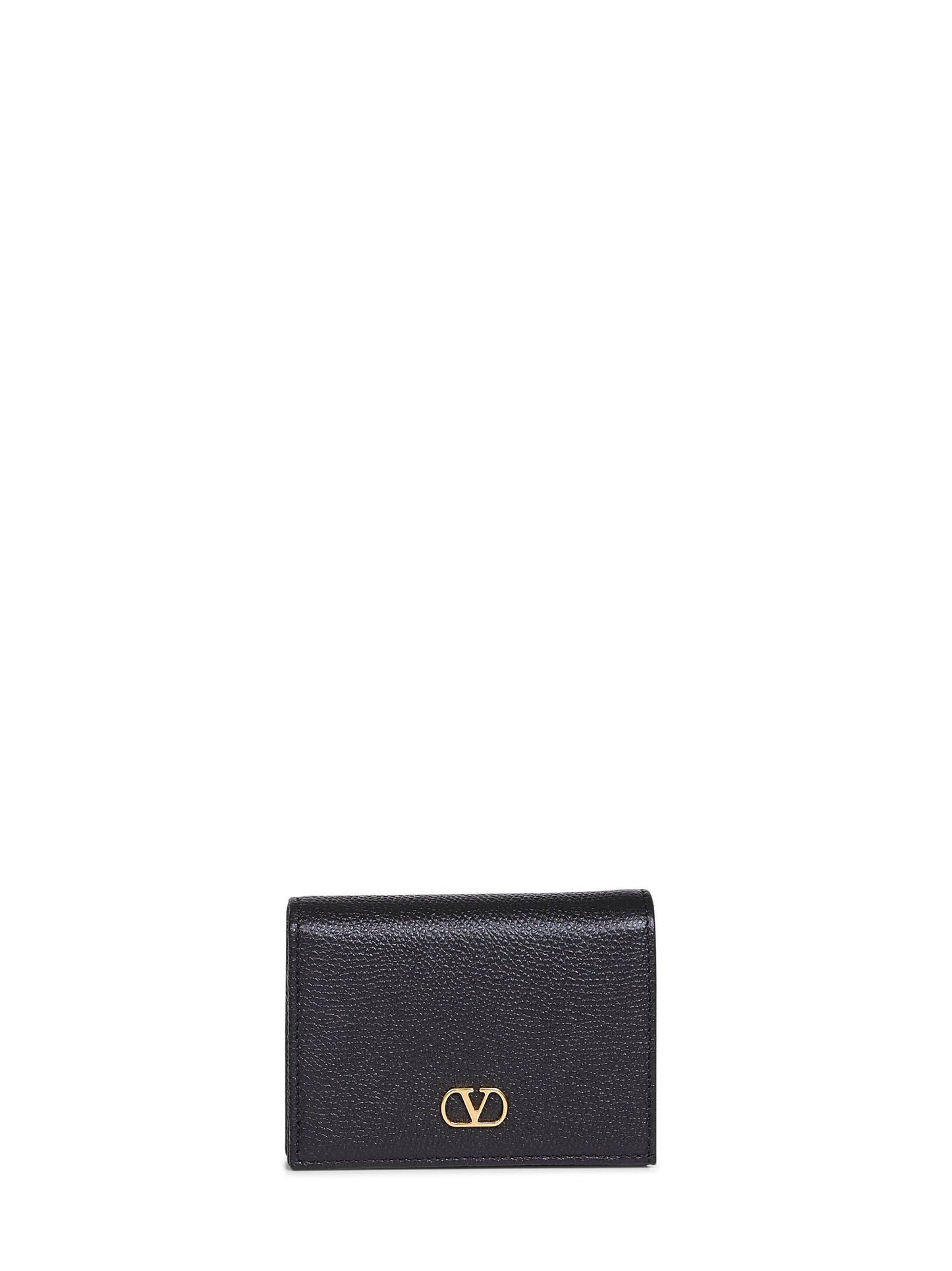 Valentino Garavani Women Black Vlogo Signature Wallet VALENTINO GARAVANI