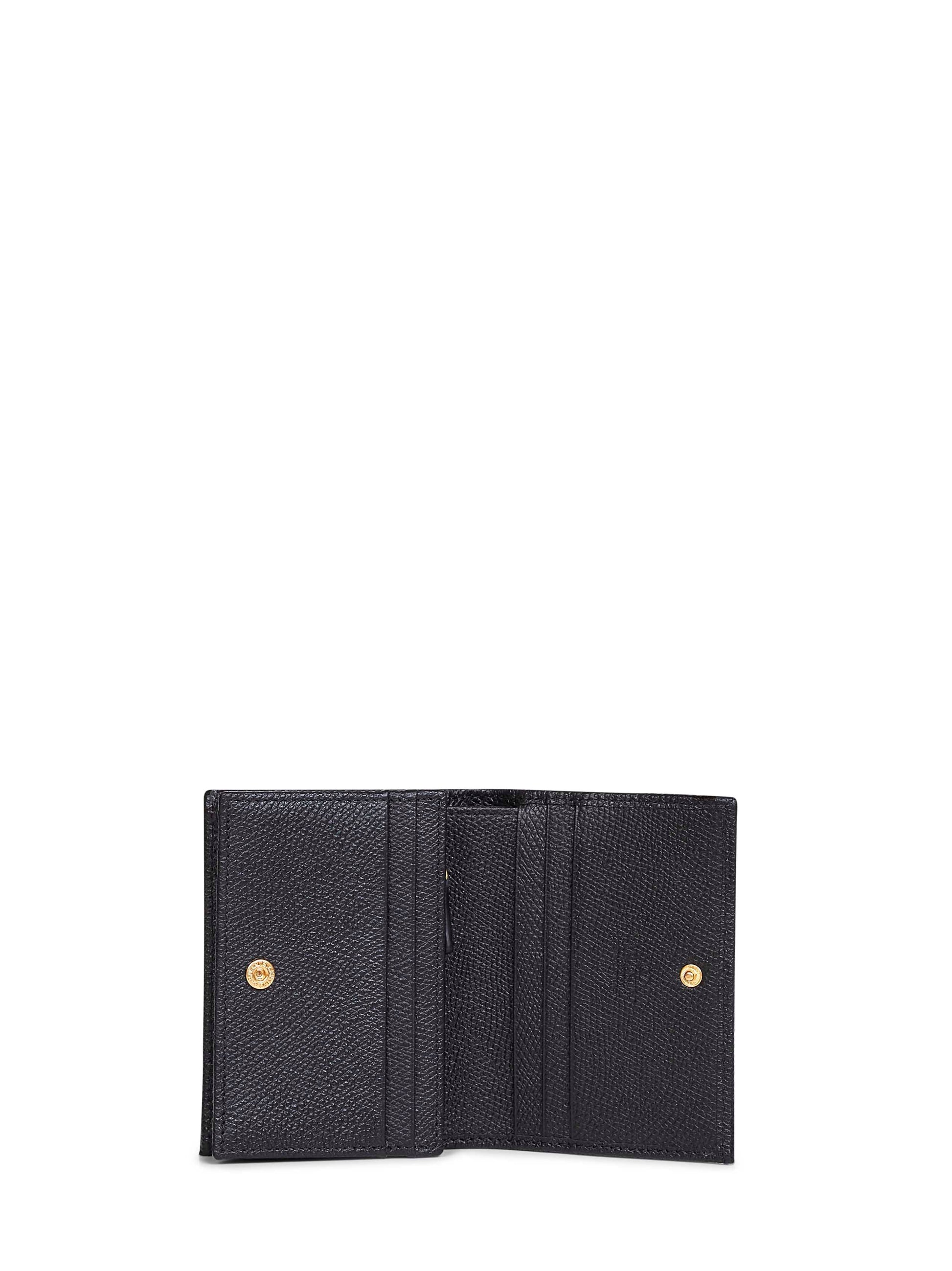 Valentino Garavani Women Black Vlogo Signature Wallet VALENTINO GARAVANI