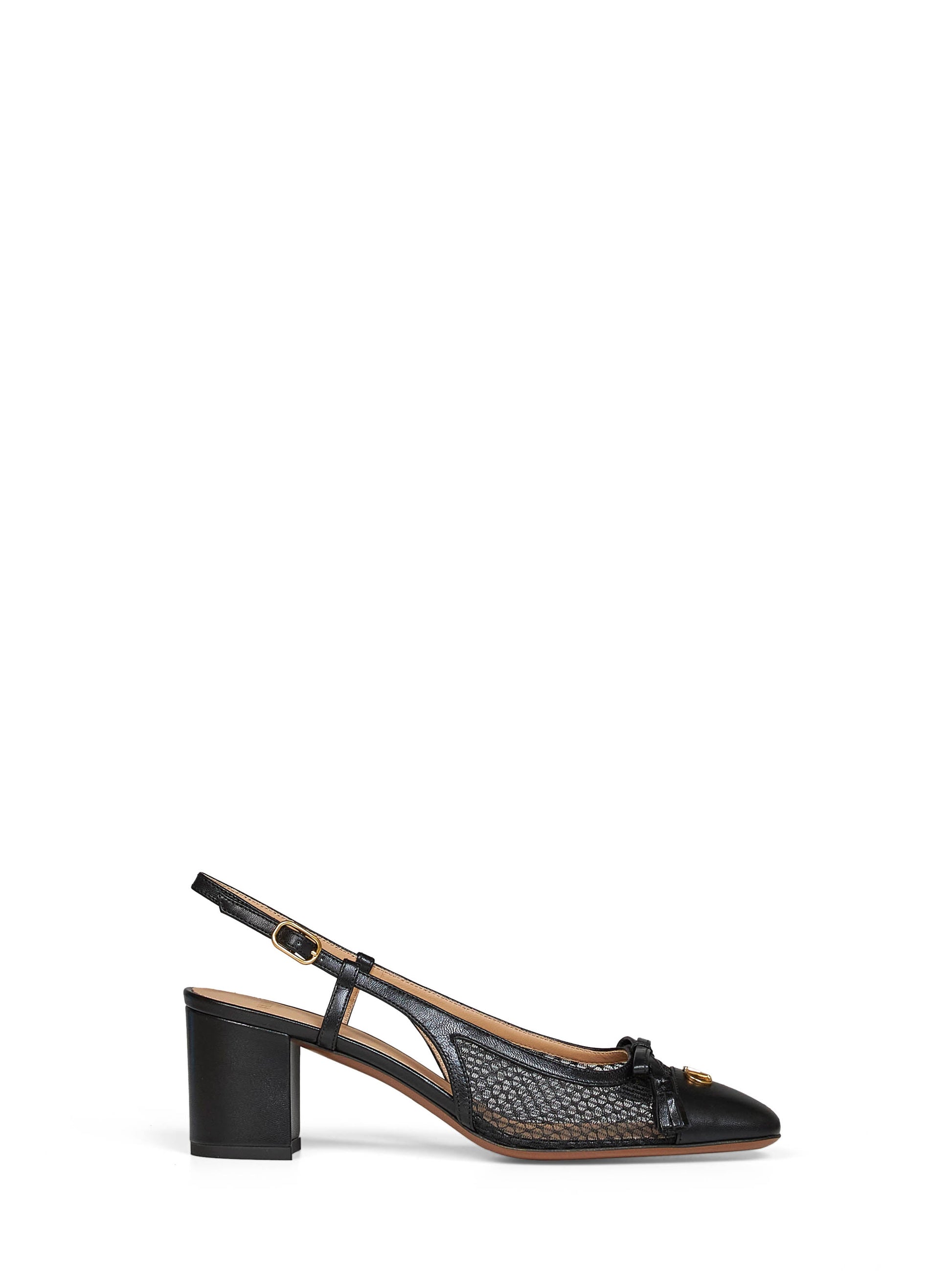 Valentino Garavani Women Black Valet Du Roi 60Mm Slingback Pumps VALENTINO GARAVANI