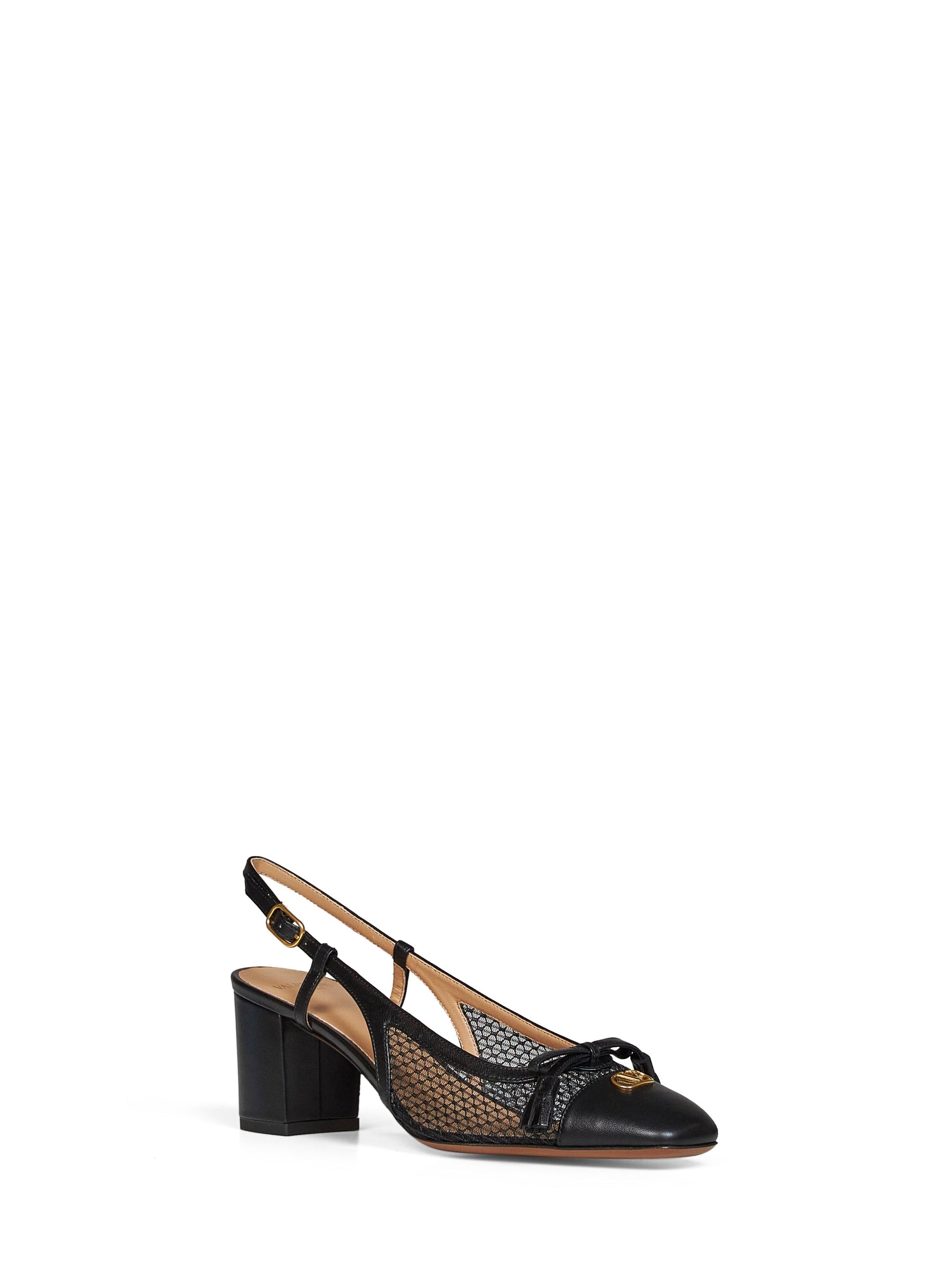 Valentino Garavani Women Black Valet Du Roi 60Mm Slingback Pumps VALENTINO GARAVANI