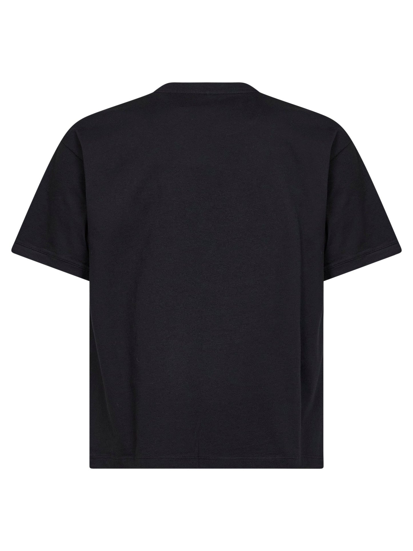 Versace Men Black Cotton Jersey Printed Regular T-Shirt VERSACE