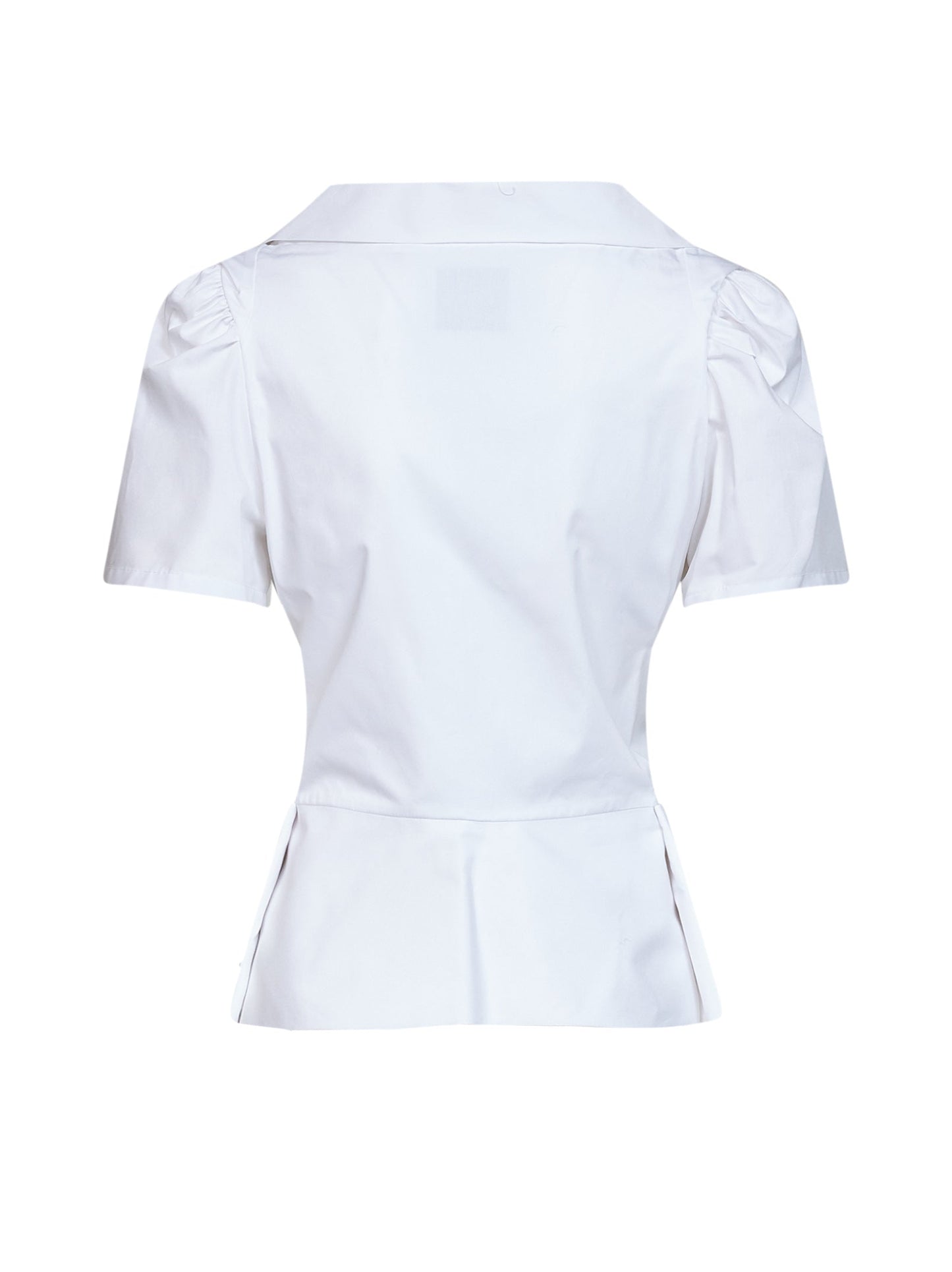 Vivienne Westwood Women White Poplin Ss Monday Short-Sleeved Shirt VIVIENNE WESTWOOD