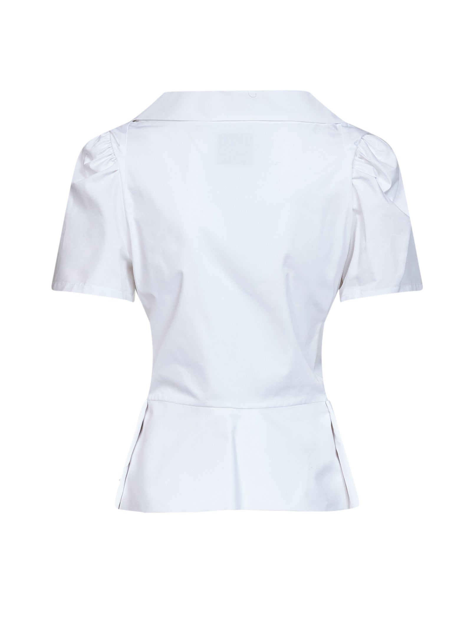 Vivienne Westwood Women White Poplin Ss Monday Short-Sleeved Shirt VIVIENNE WESTWOOD