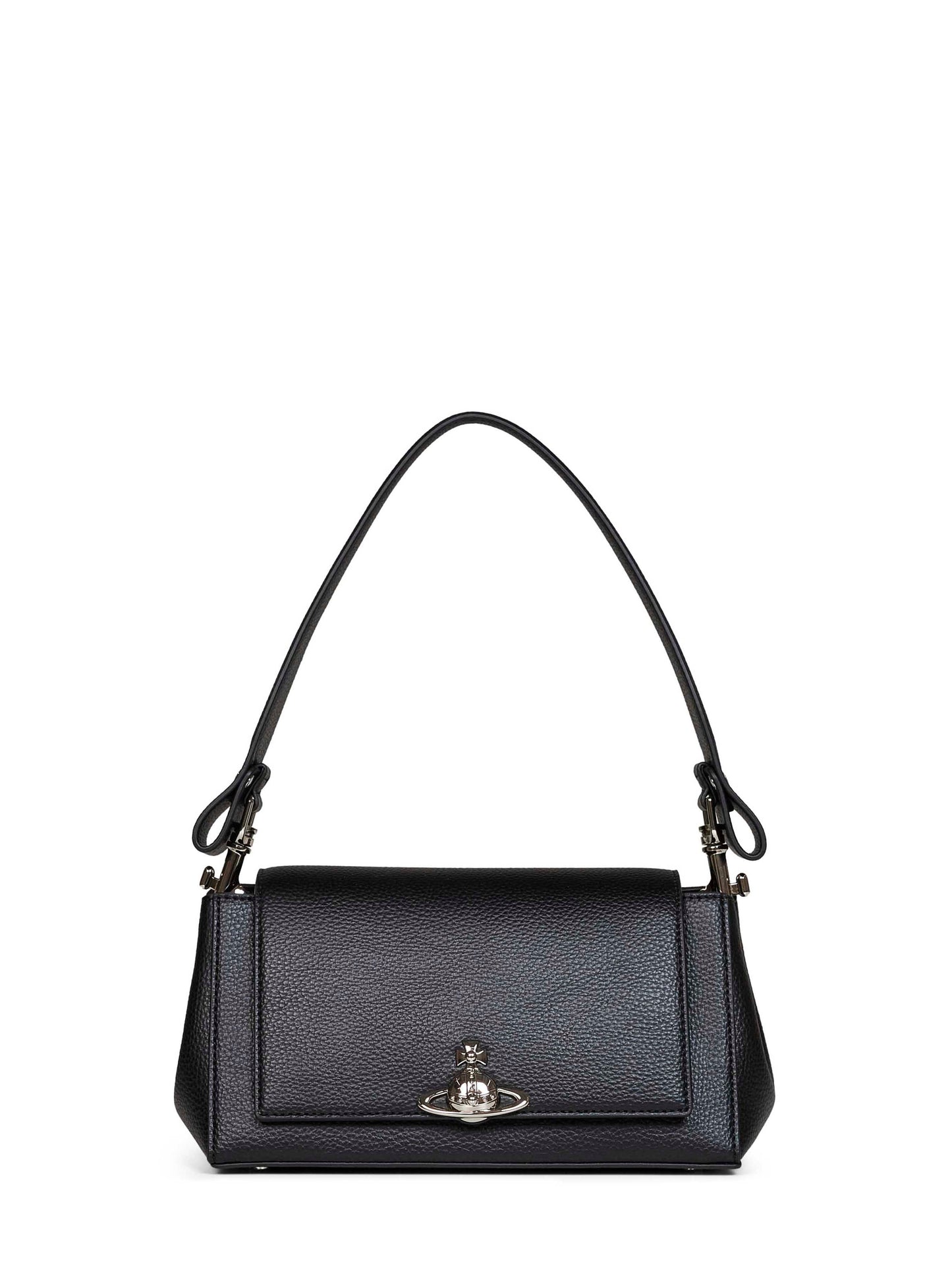 Vivienne Westwood Women Black Hazel Medium Shoulder Bag VIVIENNE WESTWOOD