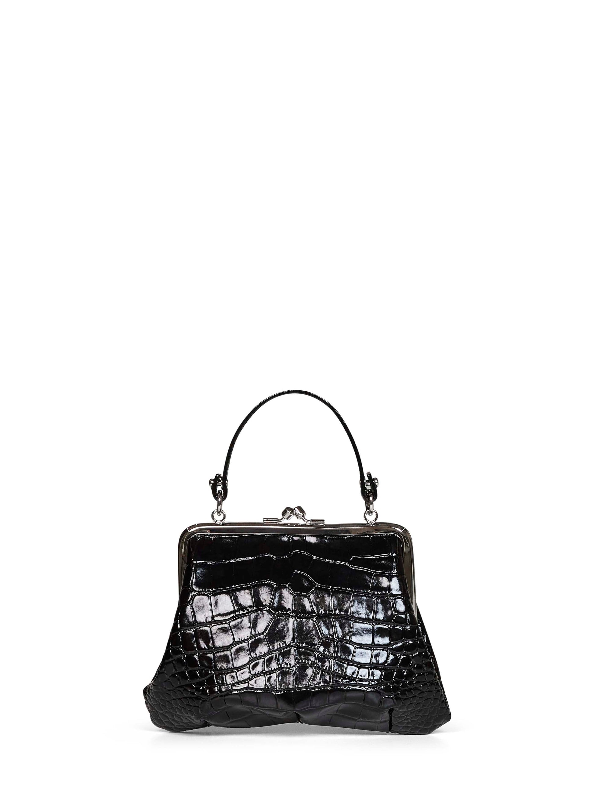 Vivienne Westwood Women Black Granny Frame Handbag VIVIENNE WESTWOOD