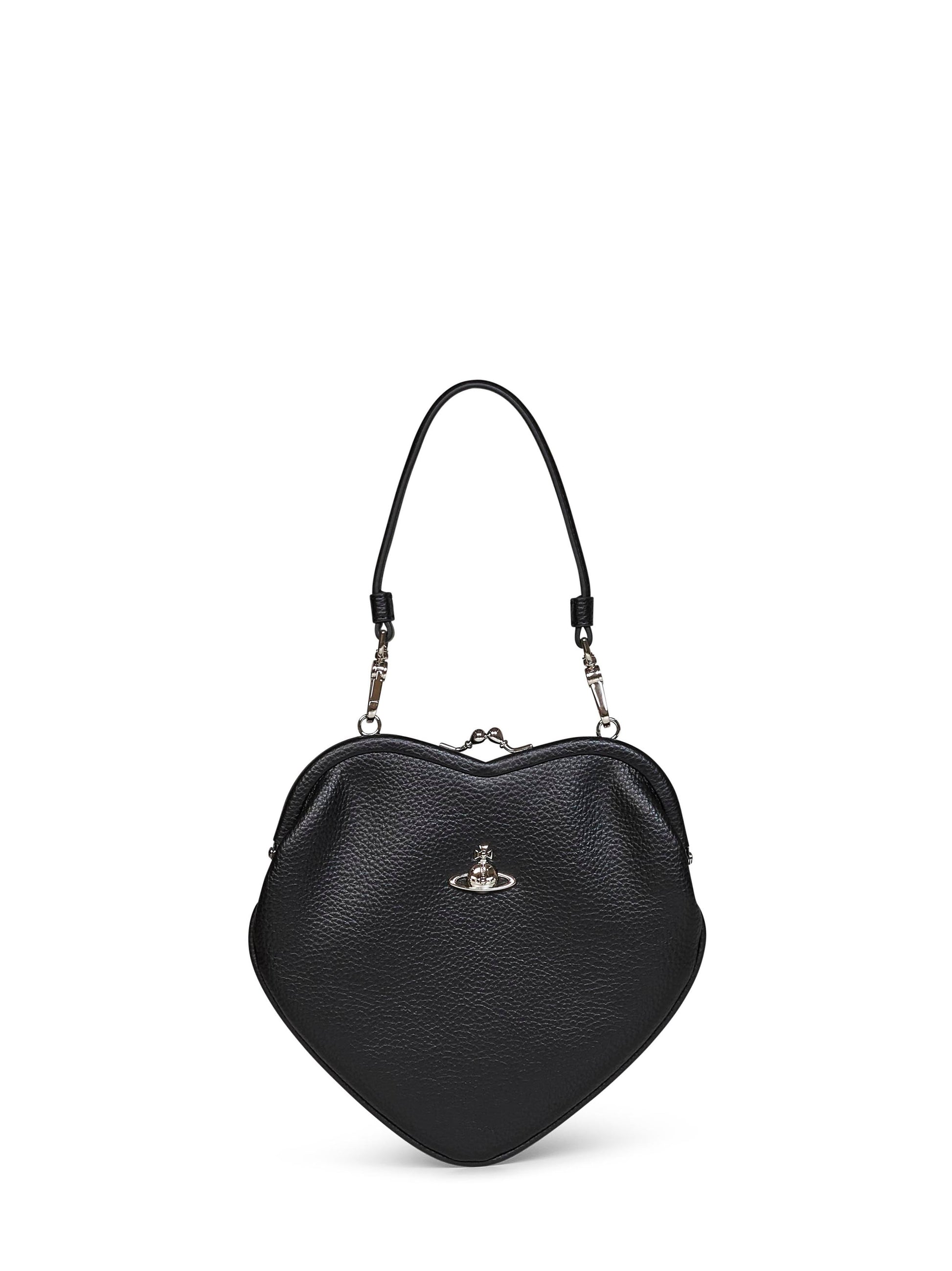 Vivienne Westwood Women Black Belle Heart Frame Handbag VIVIENNE WESTWOOD