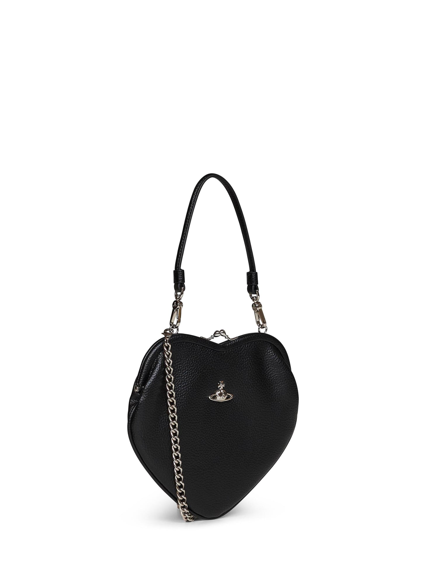 Vivienne Westwood Women Black Belle Heart Frame Handbag VIVIENNE WESTWOOD