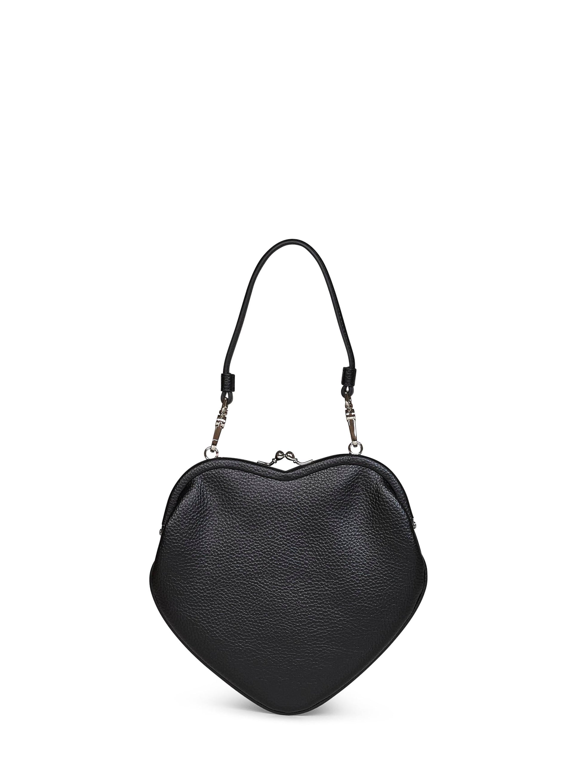 Vivienne Westwood Women Black Belle Heart Frame Handbag VIVIENNE WESTWOOD