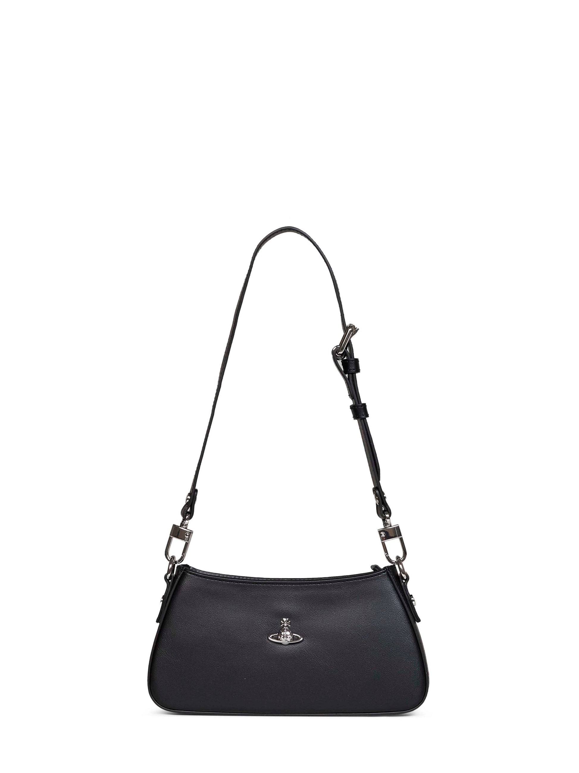 Vivienne Westwood Women Black Tasha Shoulder Phone Shoulder Bag VIVIENNE WESTWOOD