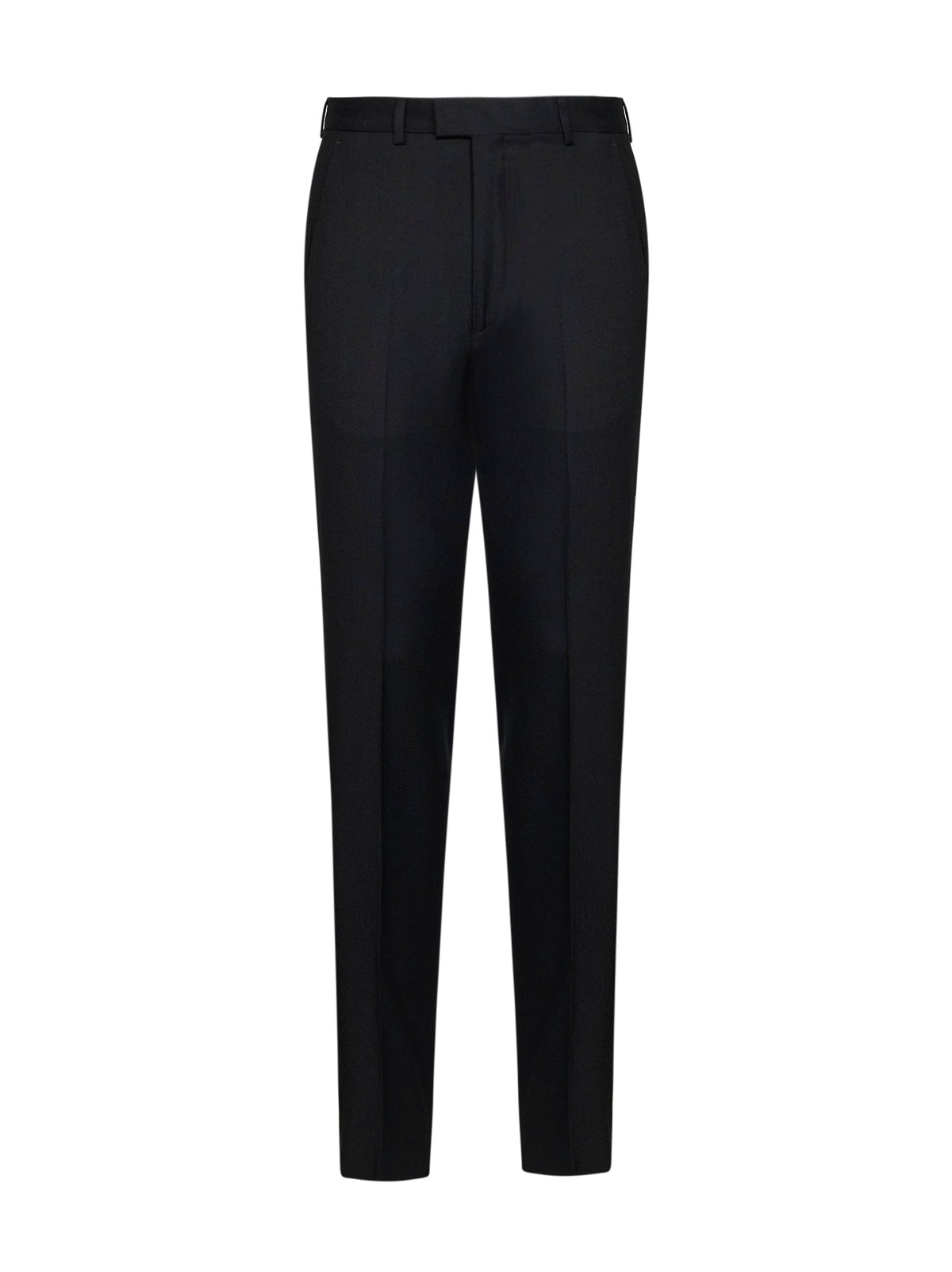 Zegna Men Black Techmerino Wash&Go Trousers ZEGNA