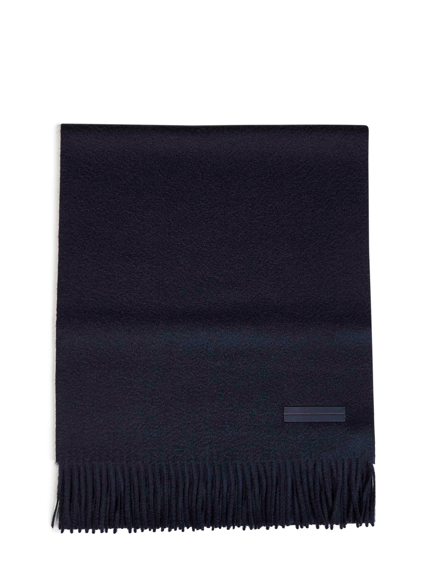 Zegna Men Navy Blue Oasi Cashmere Scarf ZEGNA