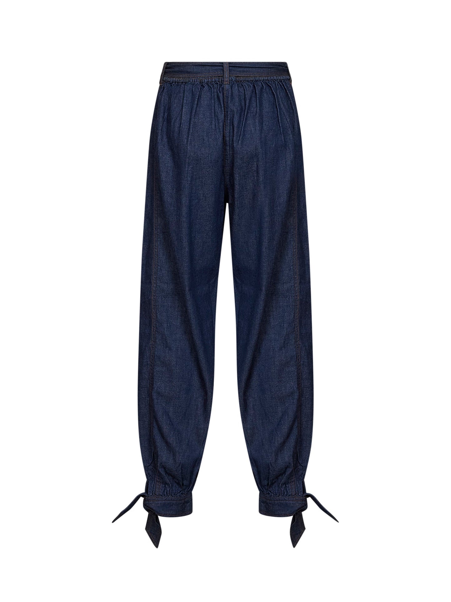 Zimmermann Women Ink Denim Aster Harem Trousers ZIMMERMANN