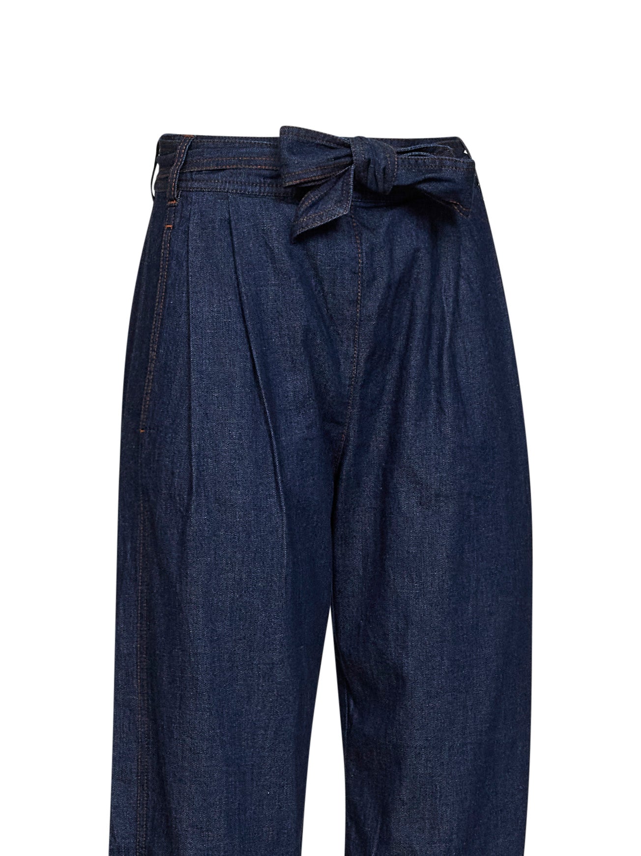 Zimmermann Women Ink Denim Aster Harem Trousers ZIMMERMANN