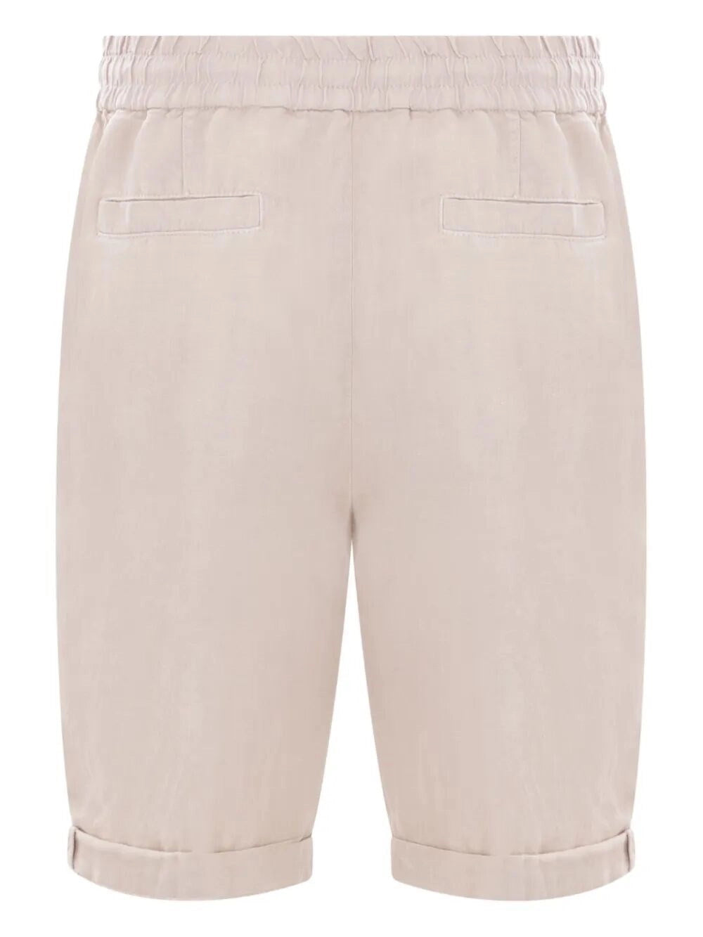 Brunello Cucinelli Men Linen Bermuda BRUNELLO CUCINELLI