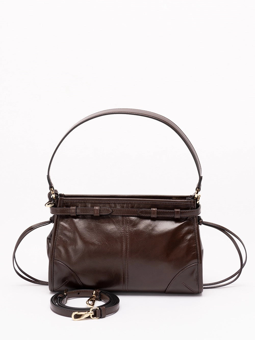 Prada Women Leather Shoulder Bag PRADA