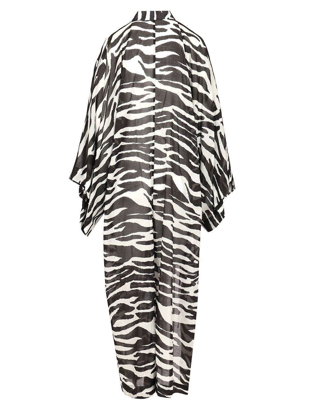 The Attico Women Zebra Print Caftan THE ATTICO