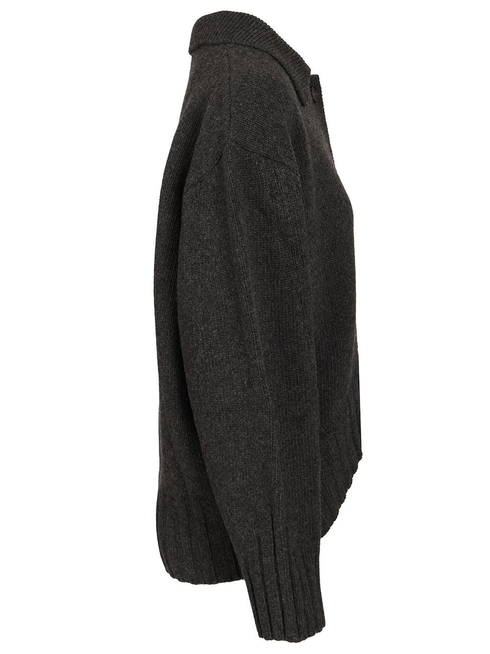The Attico Women Cardigan With Embroidered Logo THE ATTICO