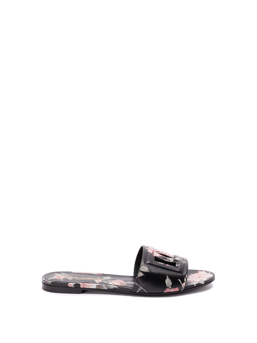 Dolce & Gabbana Women Sliders With Florar Print DOLCE & GABBANA