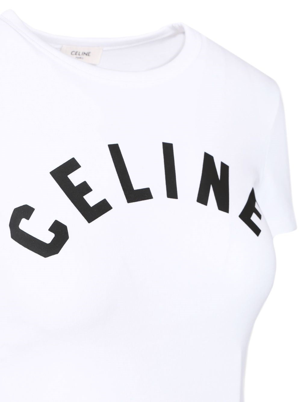 Celine Women Ribbed T-Shirt CELINE