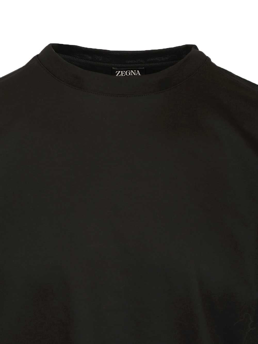 Zegna Men Cotton T-Shirt ZEGNA