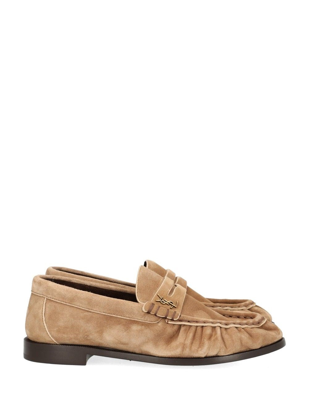 Saint Laurent Women Le Loafer Suede Moccasin SAINT LAURENT