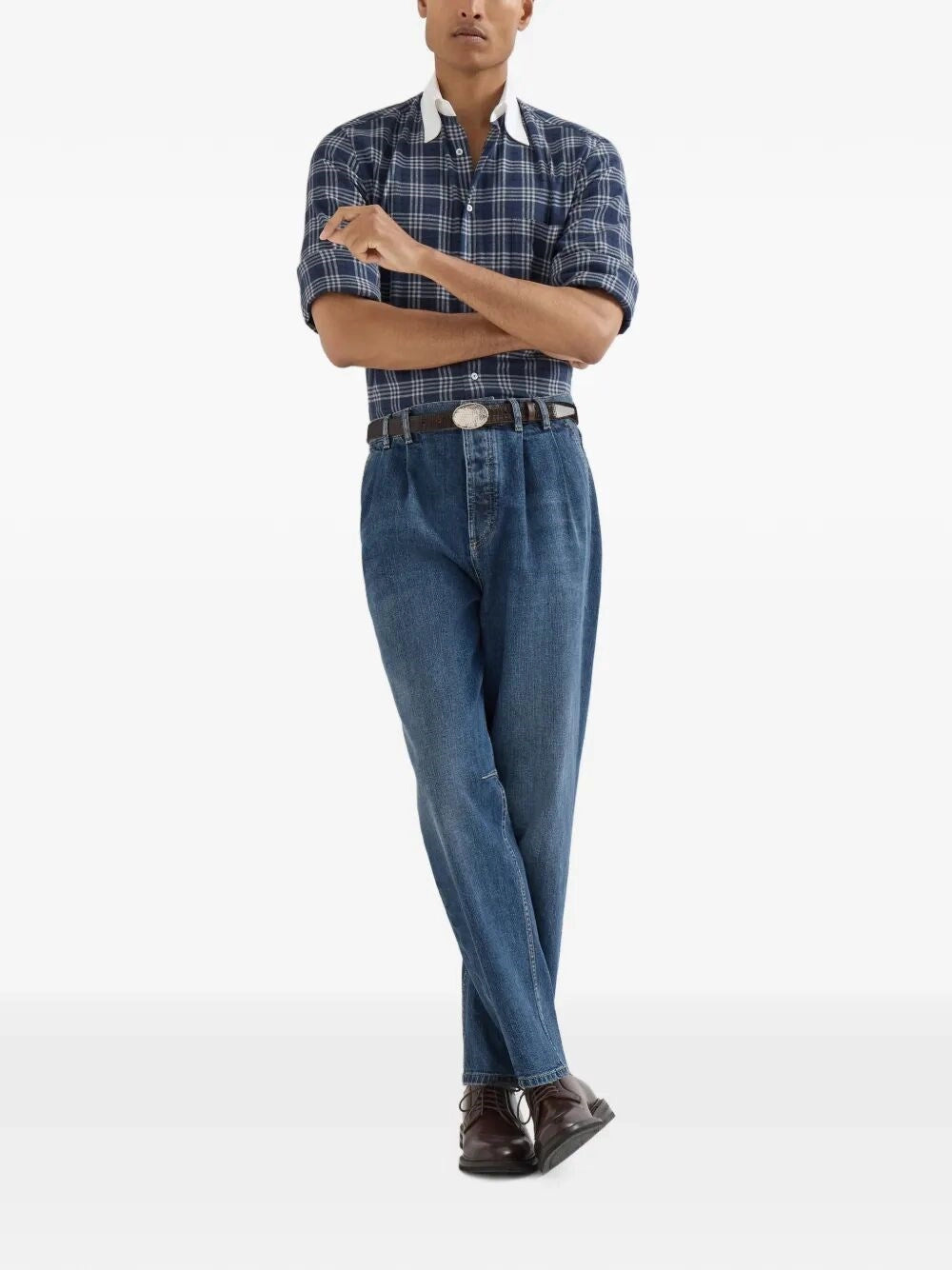 Brunello Cucinelli Men Denim Pants BRUNELLO CUCINELLI