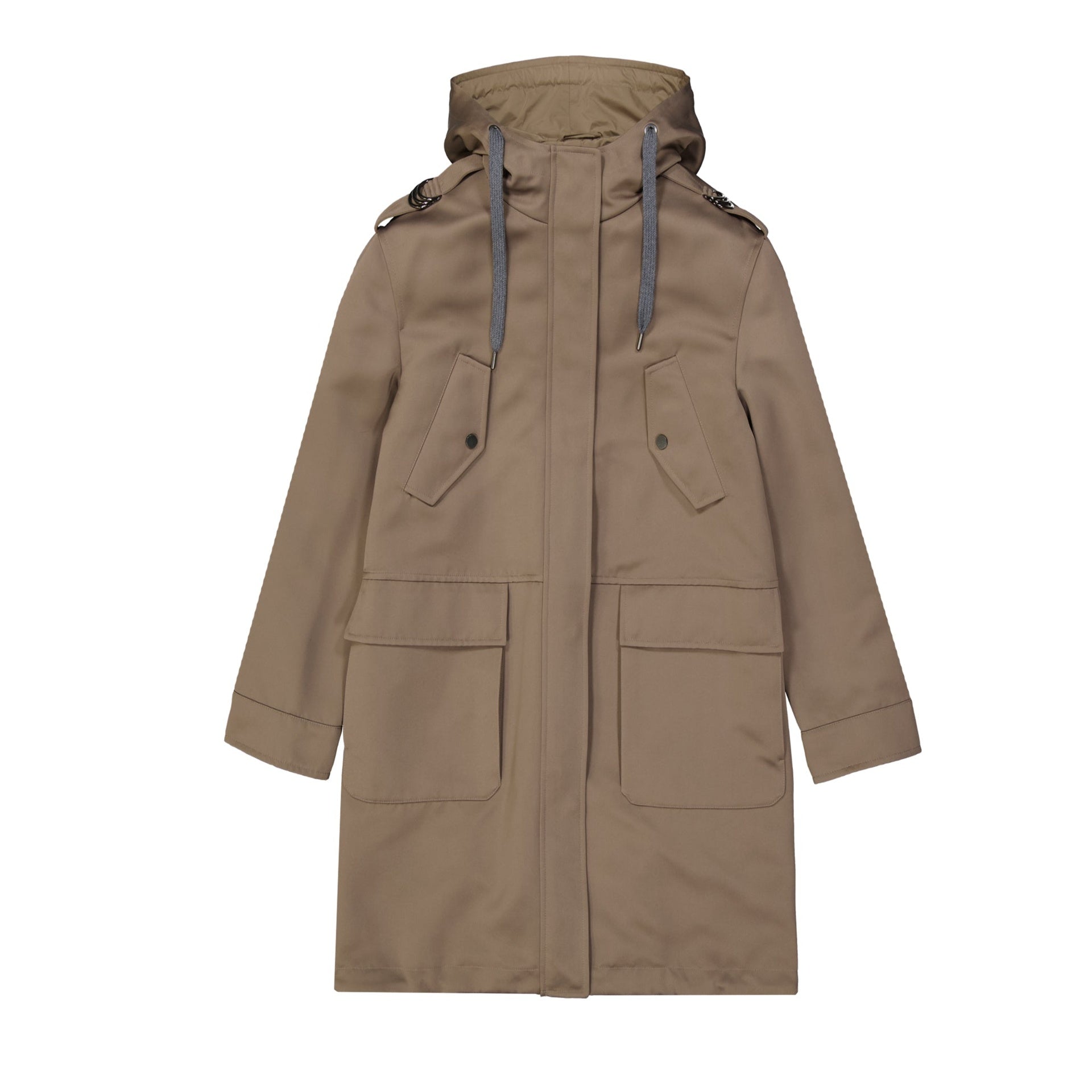 Brunello Cucinelli Blend Cotton Parka Women BRUNELLO CUCINELLI