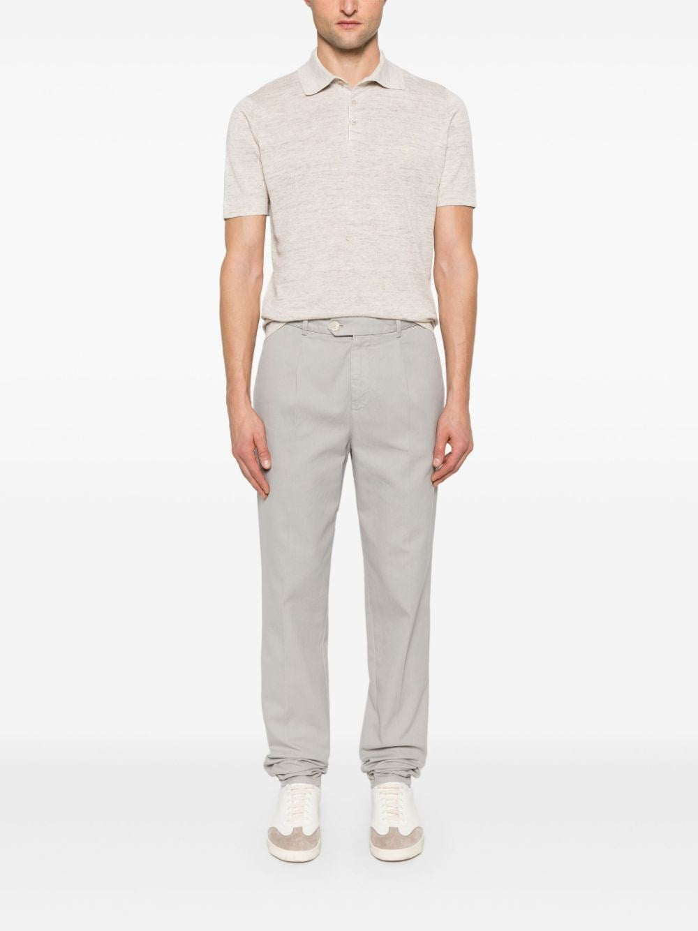Brunello Cucinelli Men Knit Polo BRUNELLO CUCINELLI