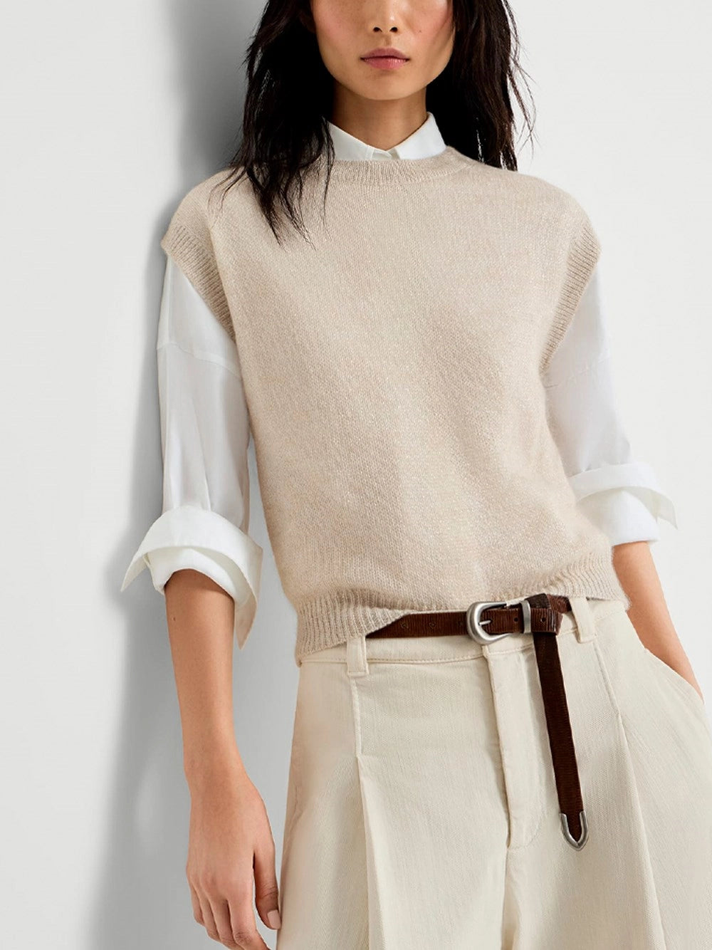 Brunello Cucinelli Women Knitted Vest BRUNELLO CUCINELLI