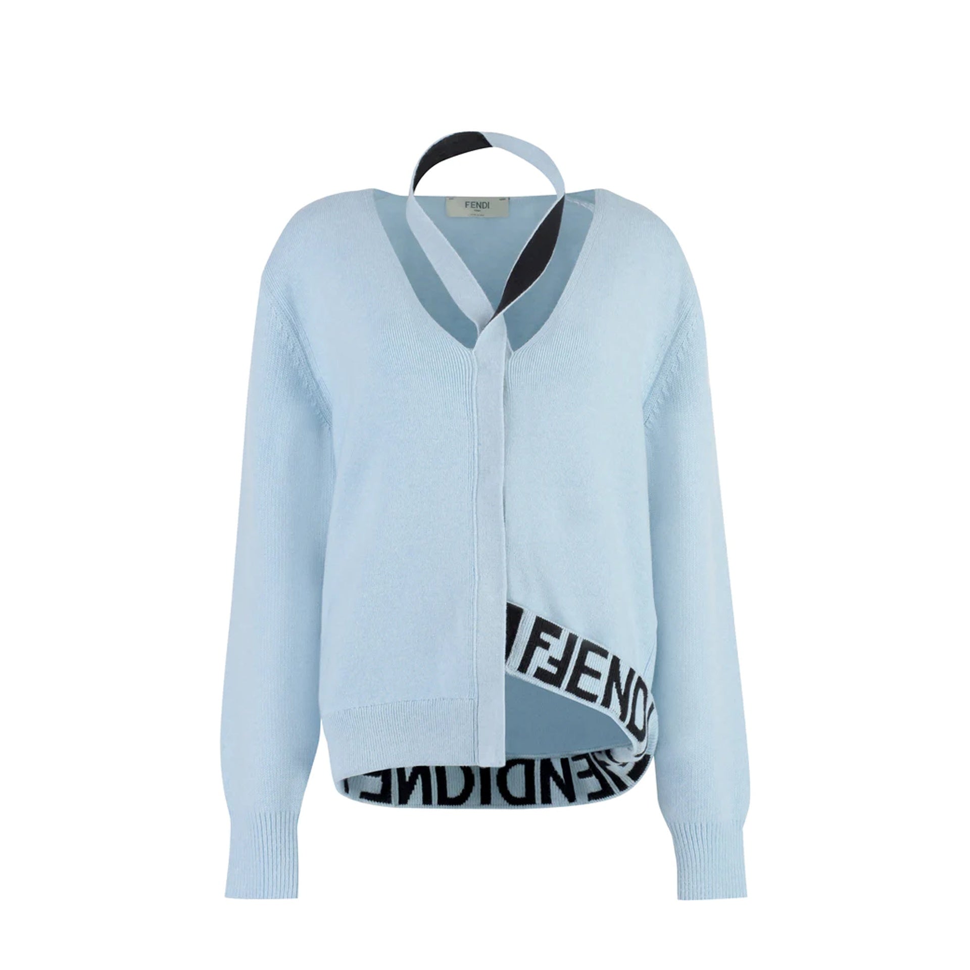 Fendi Wool And Cashmere Cardigan Women FENDI