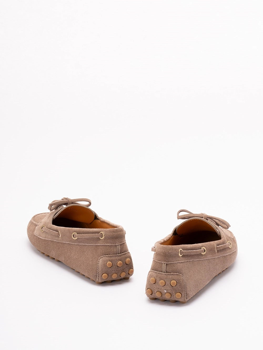 Tod's Women `Boat Gommino` Loafers In Suede TOD'S