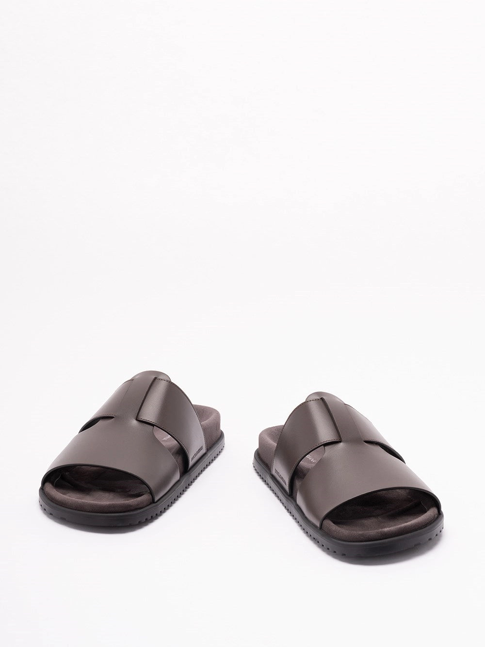 Dolce & Gabbana Men Leather Sandals DOLCE & GABBANA