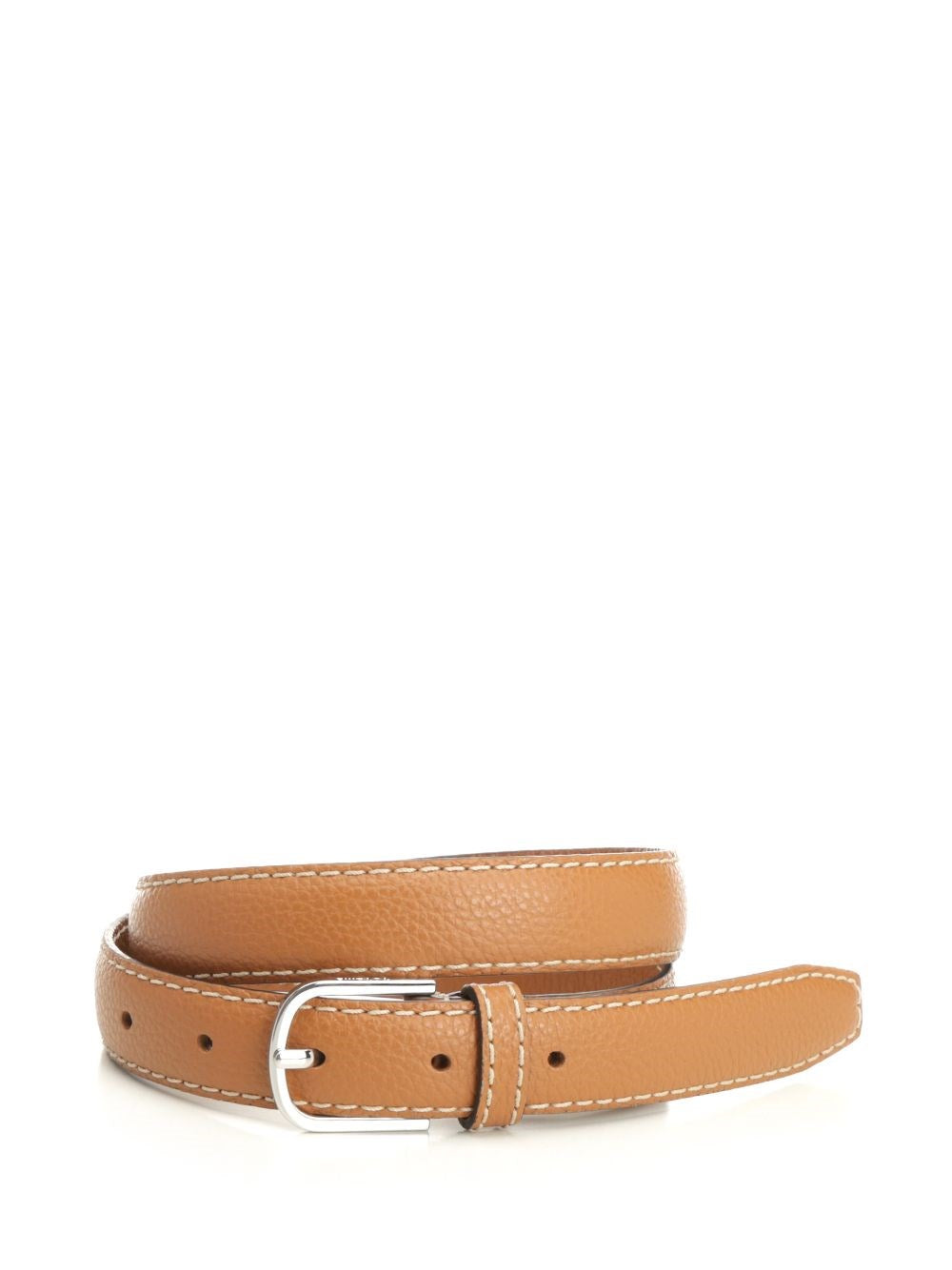 Toteme Women Slim Grained-Leather Trouser Belt