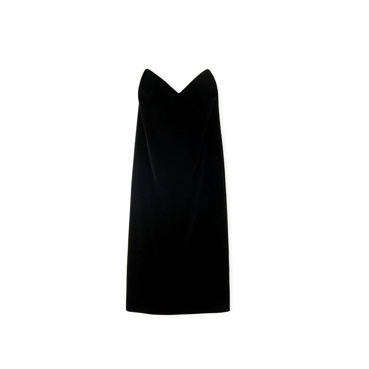 Loewe Bustier Velvet Dress Women LOEWE