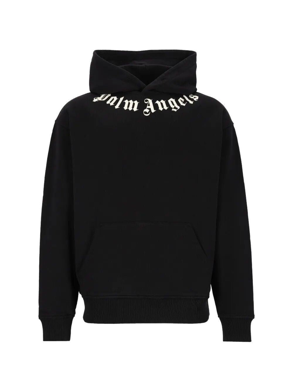 Palm Angels Men Neck Logo Hoodie PALM ANGELS