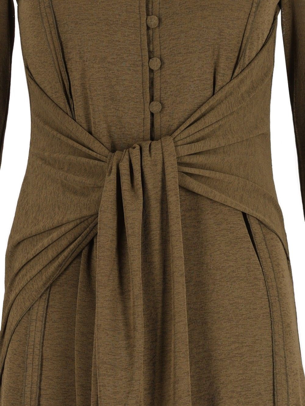 Ganni Women Long Gauze Dress GANNI