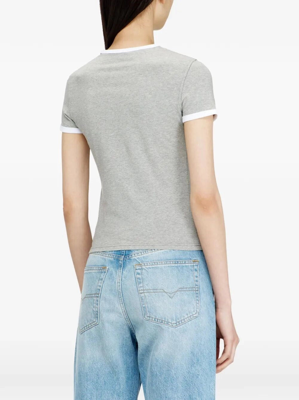 Diesel Women `T-Uncuties-Long-S13` T-Shirt DIESEL