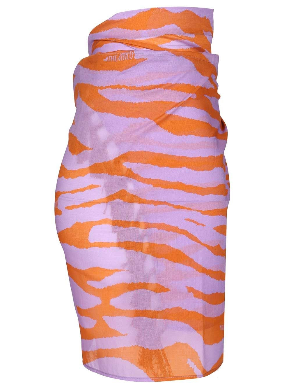 The Attico Women Animalier Pareo THE ATTICO