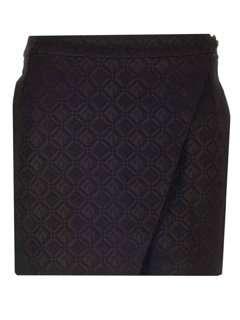 Marine Serre Women "Moon Diamant" Mini Skirt MARINE SERRE