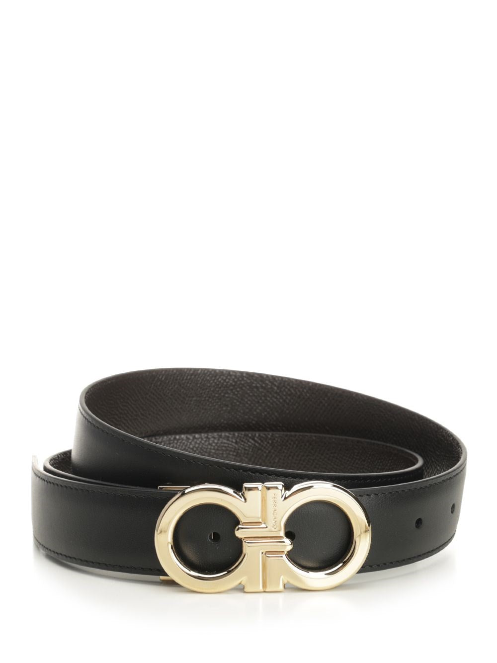 Ferragamo Men Reversible And Adjustable "Gancini" Belt FERRAGAMO