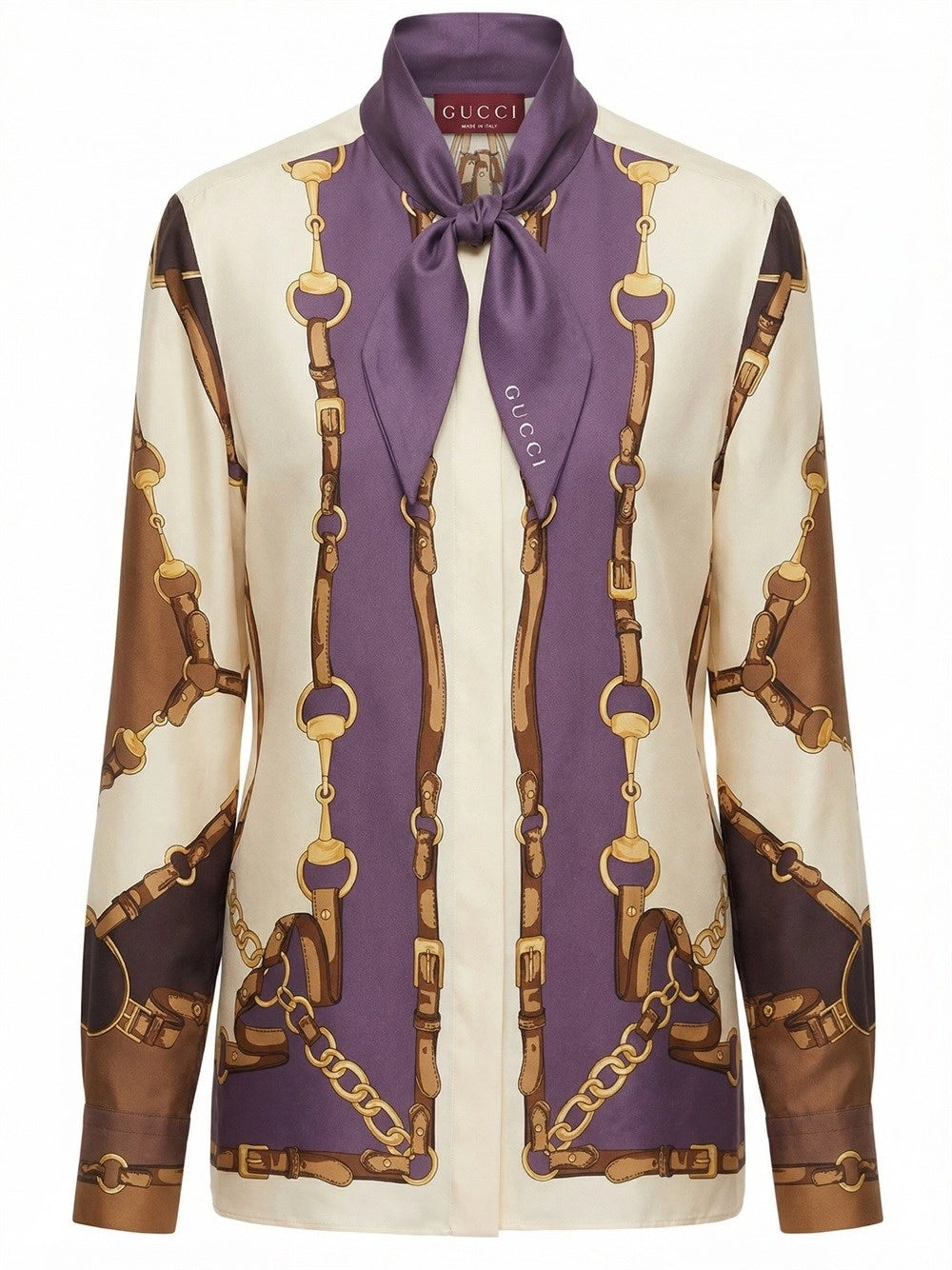 Gucci Women `Golden Equestrian` Shirt GUCCI