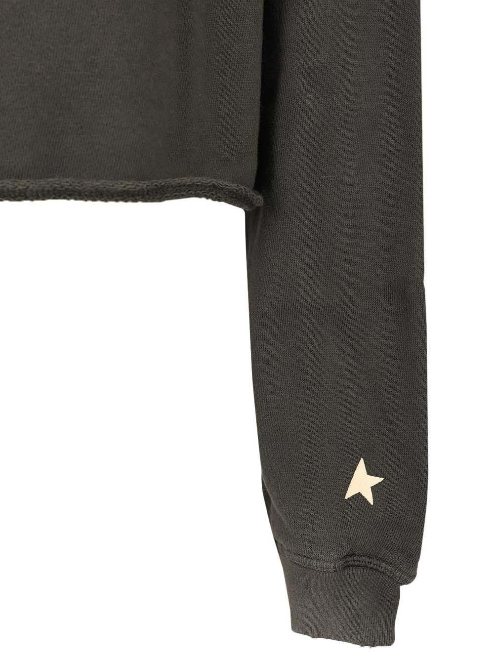 Golden Goose Women Cropped Over Sweatshirt GOLDEN GOOSE