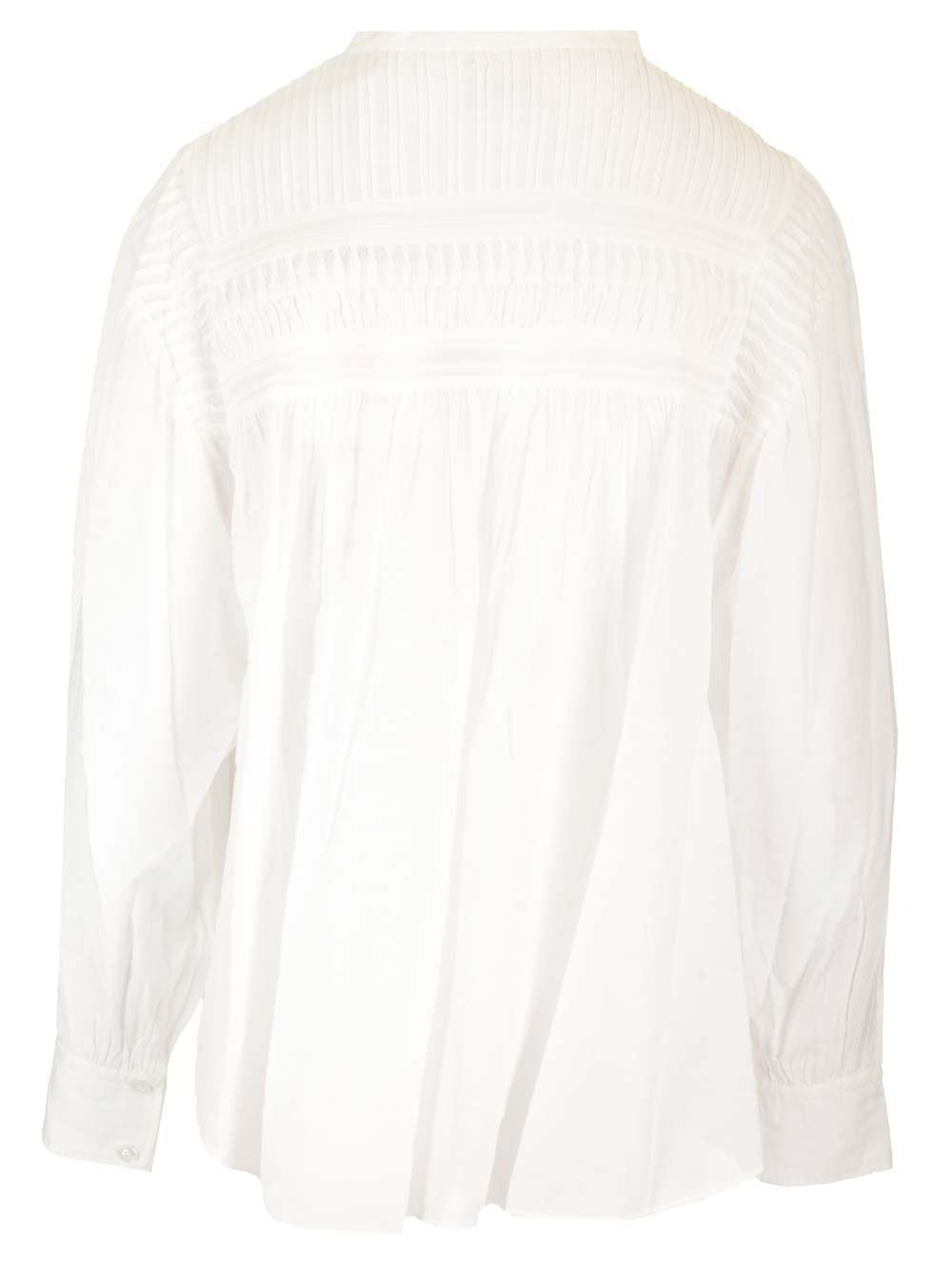 Marant Etoile Women "Plalia" Silk Voile Blouse ISABEL MARANT ETOILE