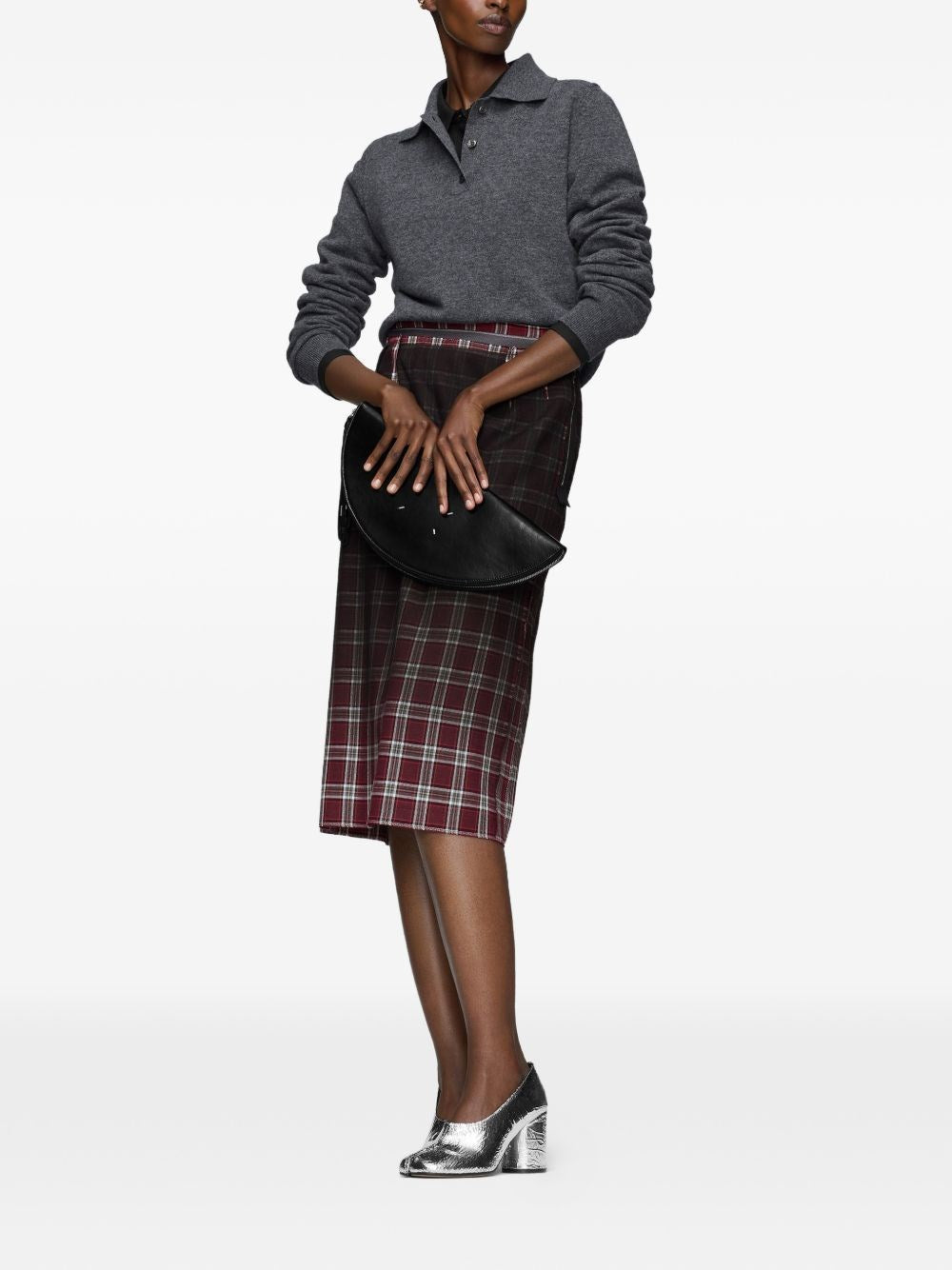 Maison Margiela Women Wool Polo Shirt MAISON MARGIELA