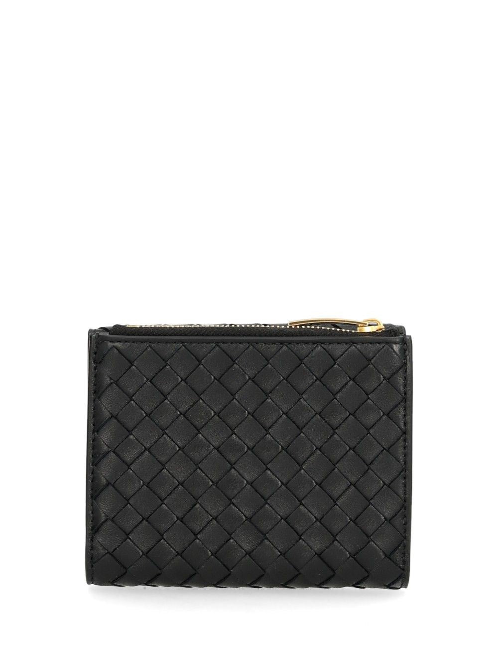Bottega Veneta Women Small "Bi-Fold" Woven Wallet BOTTEGA VENETA