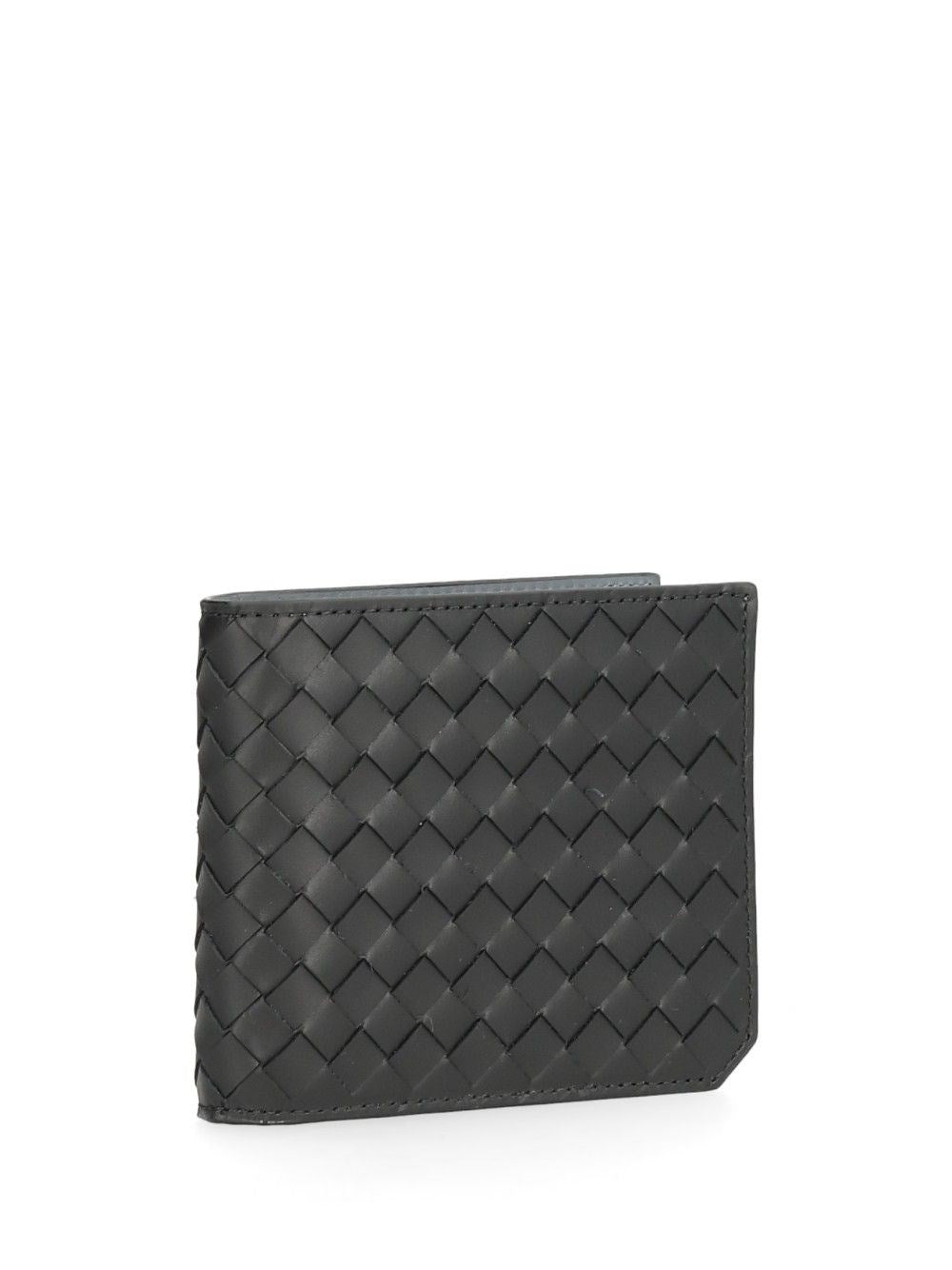 Bottega Veneta Men Small Woven Wallet BOTTEGA VENETA
