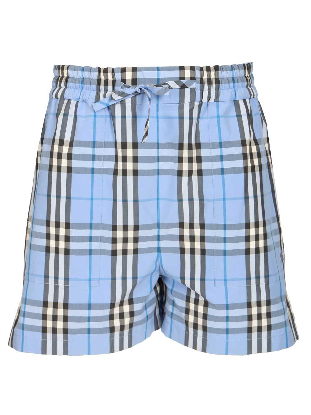 Burberry Women "Check" Cotton Bottoms BURBERRY