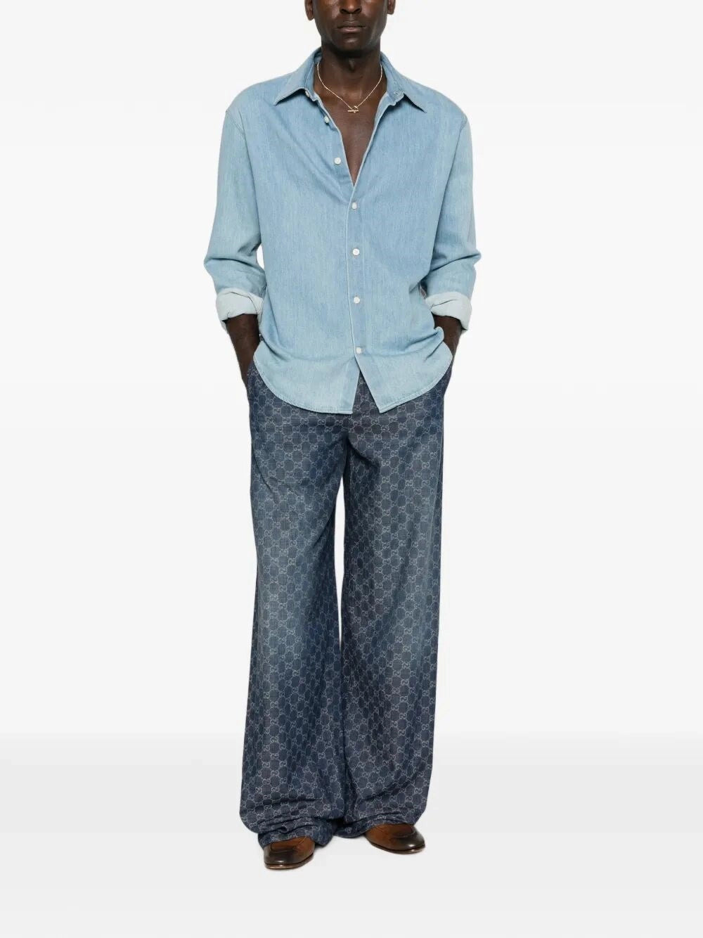 Gucci Men Print Jeans GUCCI