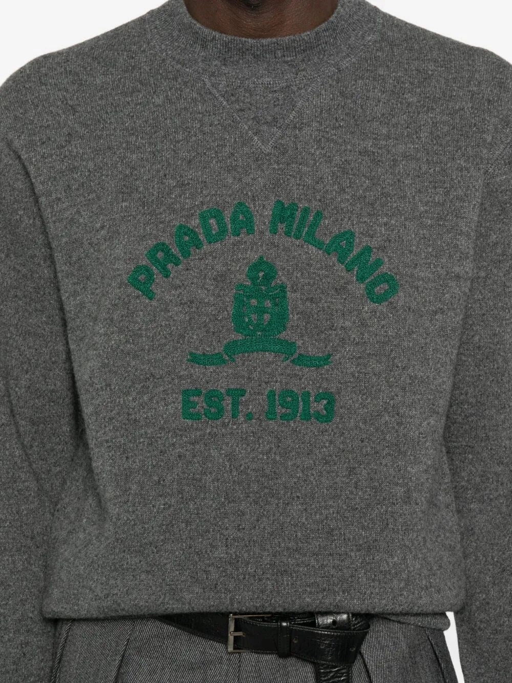 Prada Men Cashmere-Wool Sweater